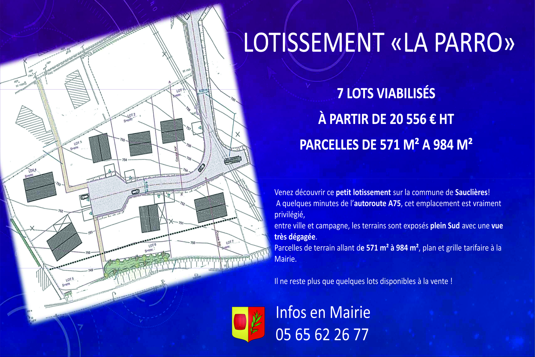 Lire la suite à propos de l’article LOTISSEMENT – LA PARRO – VENTE DES LOTS